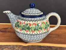 Load image into Gallery viewer, Teapot (1 qt) - Holly Berry
