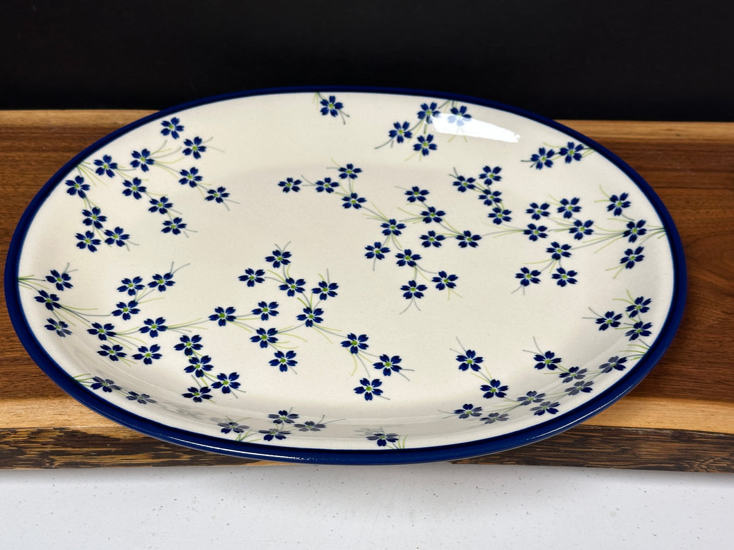 Platter, Oval - Lil Blossoms