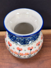 Load image into Gallery viewer, Vase, Bubble 4.25” - Peach Spring Daisy
