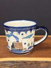 Load image into Gallery viewer, Mug, 16 oz. - Winter Cabin
