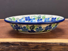 Load image into Gallery viewer, Soap Dish, Oval 5.5” - Blue Phlox
