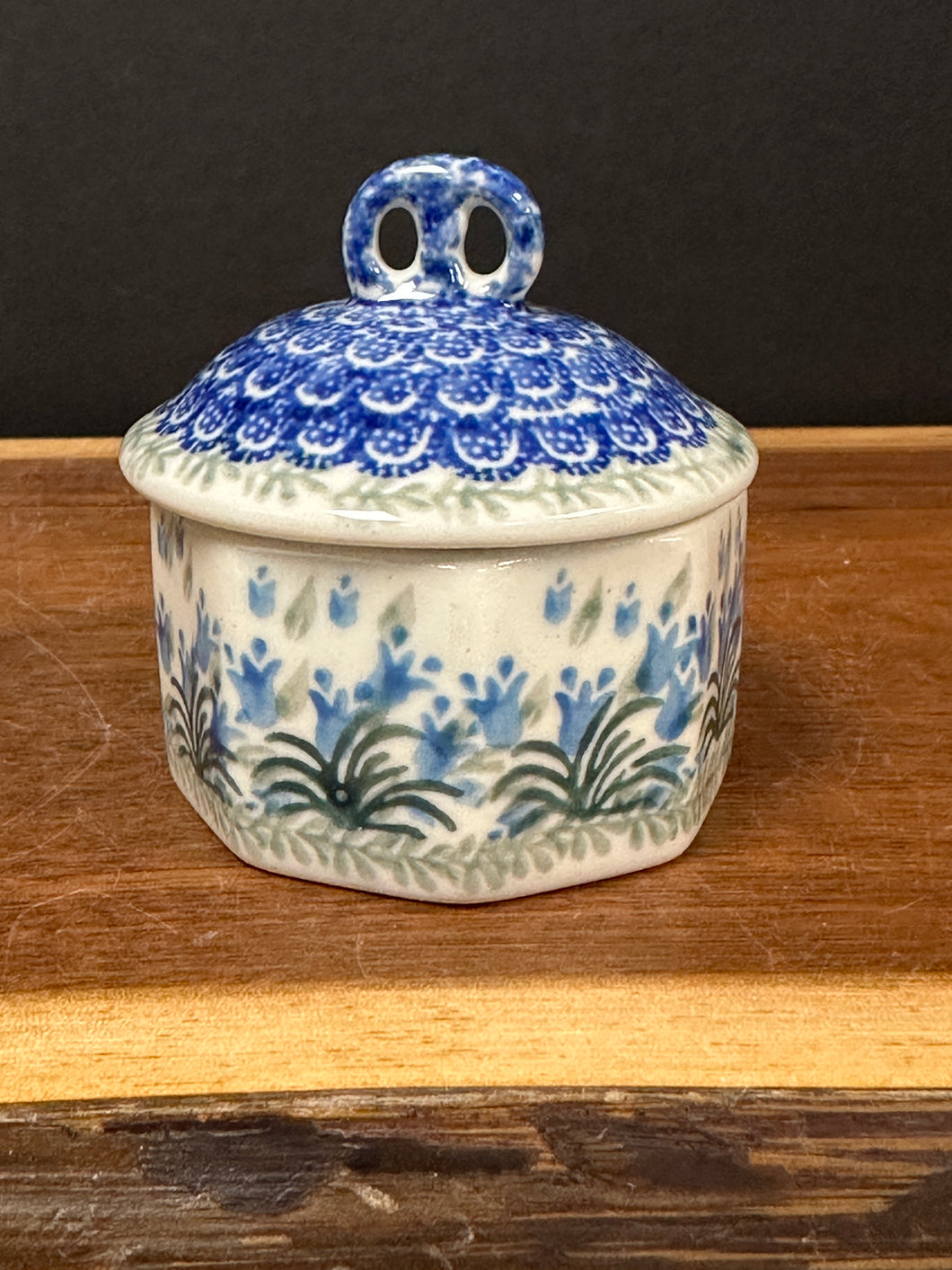 Ring, Trinket Box - Blue Bells
