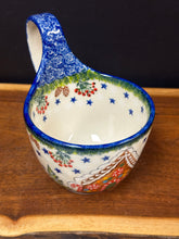 Load image into Gallery viewer, Bowl, Loop Handle Soup - Gingerbread House
