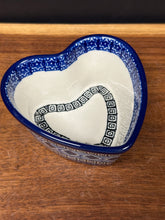 Load image into Gallery viewer, Bowl, Heart Shaped Ramekin 4”x 4” - Aztec Sky

