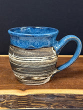 Load image into Gallery viewer, Mug, Barrel Style - 15 oz. Dark Brown Sugar by Matthew’s Pottery
