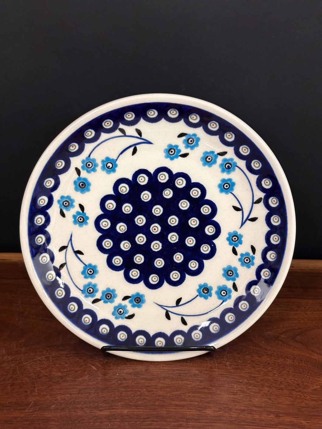 Plate, Salad - Zaklady - Sky Flowers
