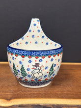 Load image into Gallery viewer, Bowl, Loop Handle Soup - U4661 Snowman
