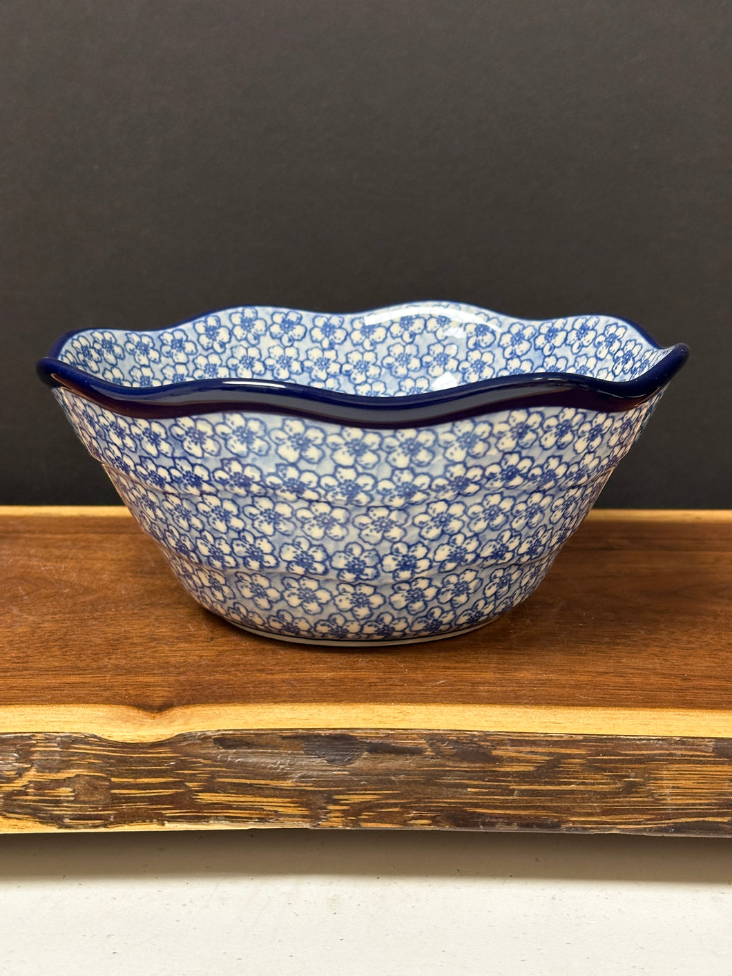 Bowl, Wavy Edge 8