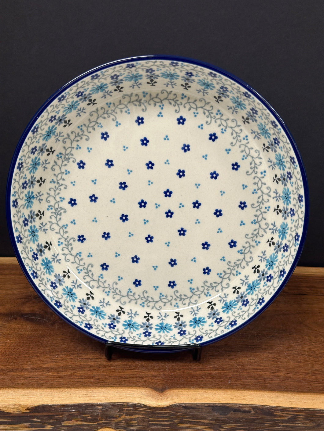 Pie Plate, Smooth Rim 10