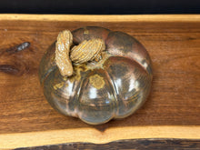 Load image into Gallery viewer, Pumpkin - 5.5” Metallic Bronze Glaze by Matthew’s Pottery
