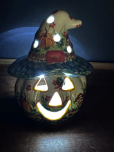 Load image into Gallery viewer, Pumpkin, Jack O'Lantern Kalich - Wizard in the Haunted Patch
