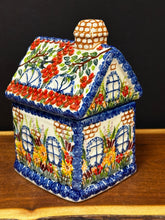 Load image into Gallery viewer, Gingerbread House Lidded Jar, Large
