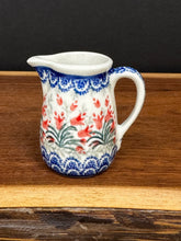 Load image into Gallery viewer, Miniature Pitcher, Toothpick Holder - Crimson Bells
