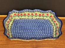 Load image into Gallery viewer, Baker, Scalloped Rectangular - Maraschino
