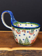 Load image into Gallery viewer, Bowl, Loop Handle Soup - Gingerbread House
