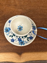 Load image into Gallery viewer, Ornament, Teacup - Georgia Blue

