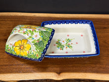 Load image into Gallery viewer, Butter Dish, Deep Kalich - Golden Bloom

