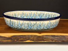 Load image into Gallery viewer, Baker, Oval 9.5" - 1Qt. - Virginia Blue Bells
