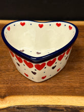 Load image into Gallery viewer, Bowl, Heart Shaped Ramekin 4&quot; x 4&quot; - Love Struck
