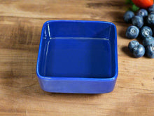 Load image into Gallery viewer, Ramekin, Square L - Cobalt Blue - QLTY 2
