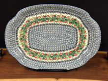 Load image into Gallery viewer, Platter, Oval, 10.75" x 15.5" - Holly Berry
