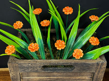 Load image into Gallery viewer, Flower, 1 Pc. - Mini Primula on 8” Wire Stem - Orange

