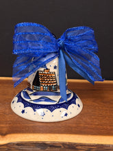 Load image into Gallery viewer, Bell, Christmas 5”  - Winter Cabin
