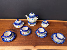Load image into Gallery viewer, Miniature Tea Set - Pastel Hearts
