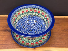 Load image into Gallery viewer, Berry Bowl w/Saucer, 8"W - Maraschino
