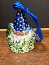 Load image into Gallery viewer, Ornament, Kalich Santa - Peacock Branches
