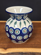 Load image into Gallery viewer, Vase, Bubble 4.25” - Peacock
