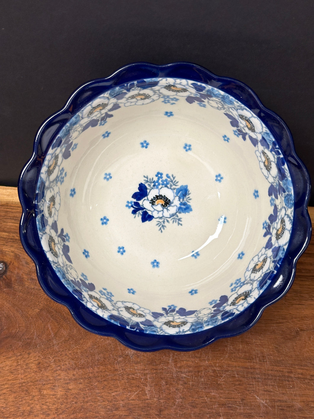Bowl, Scalloped Edge, 7
