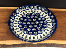 Load image into Gallery viewer, Plate, Rimmed 9.25&quot; - Peacock
