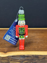 Load image into Gallery viewer, Ornament, Nutcracker - Kalich Red Coat/Green Hat
