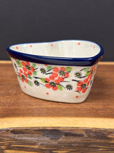Load image into Gallery viewer, Bowl, Heart Shaped Ramekin 4&quot; x 4&quot; - Poppy Seed
