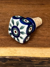 Load image into Gallery viewer, Wine Cork, Square - Peacock
