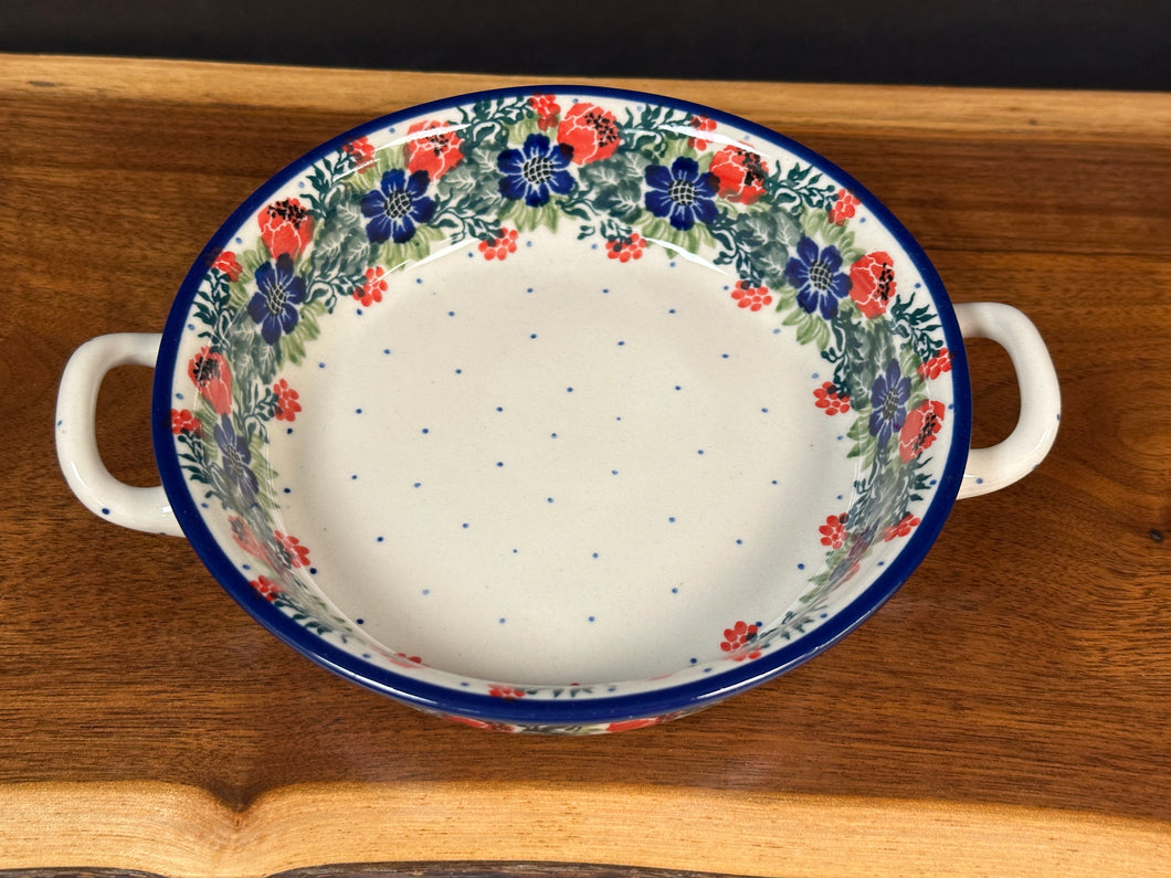 Baker, Round w/ Handles 6.75