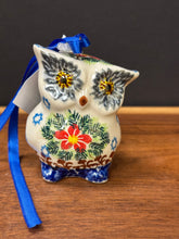 Load image into Gallery viewer, Ornament, Owl - Poinsettia

