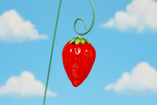Load image into Gallery viewer, Plant stem - Strawberry Hanging on Wire Stem

