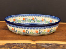 Load image into Gallery viewer, Baker, Oval 9.5" - 1Qt. - Signs of Spring
