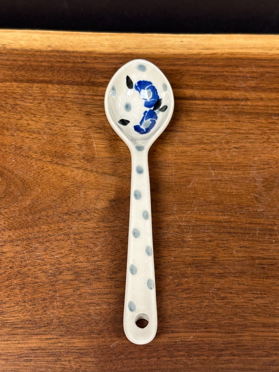 Spoon, Medium 6.25” - True Blue