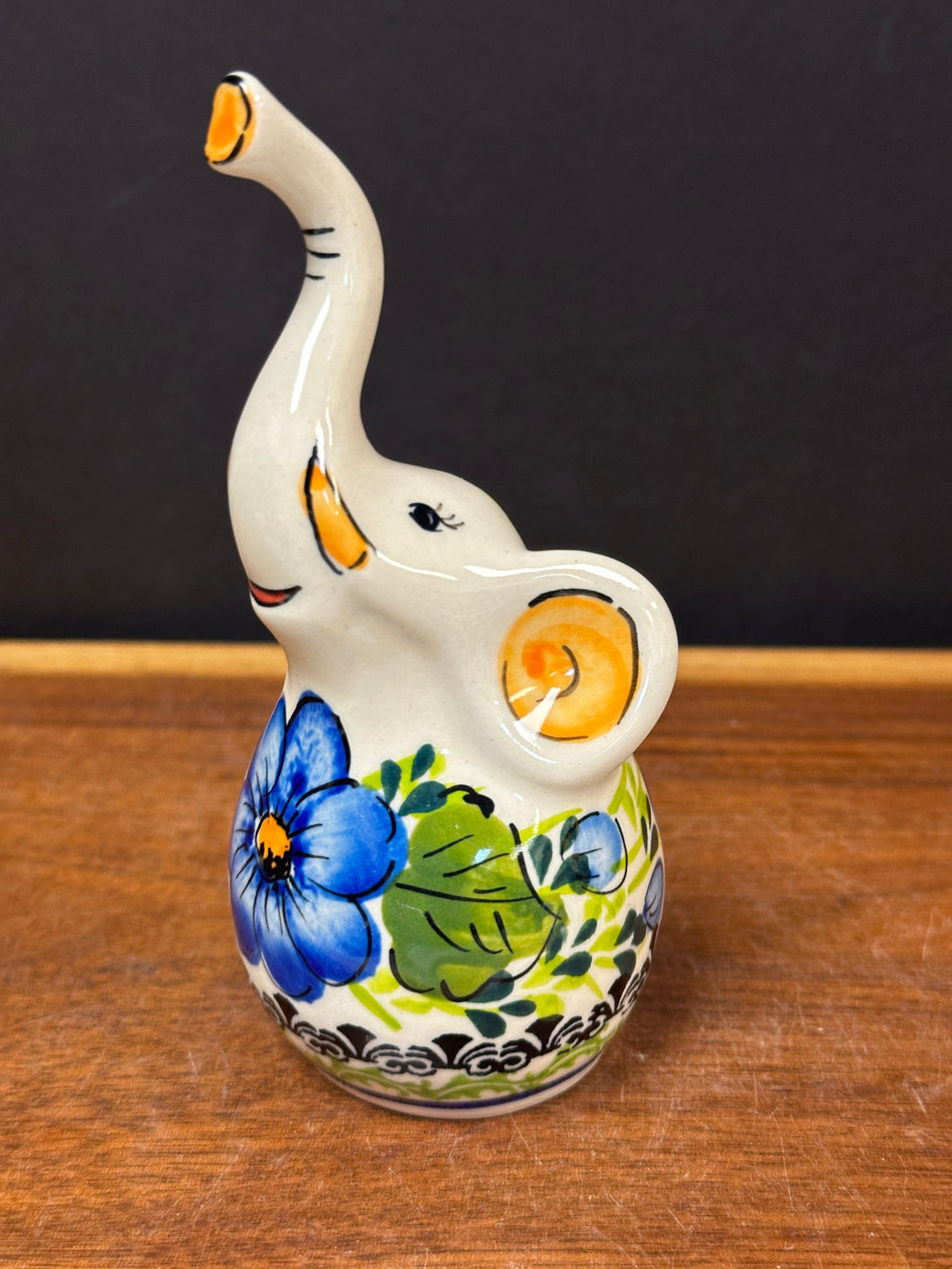 Elephant Ring Holder, Kalich - Blue Poppy