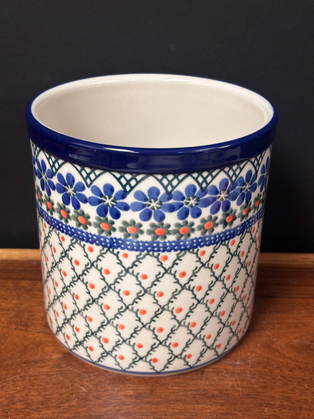 Wine Crock/ Utensil Holder 5.5