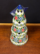 Load image into Gallery viewer, Tree, Luminary Kalich Cone 7.5” - Roses are Red
