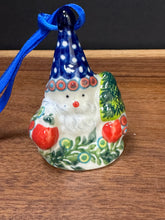 Load image into Gallery viewer, Ornament, Kalich Santa - Peacock Branches
