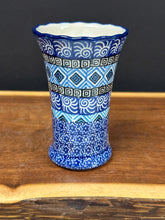 Load image into Gallery viewer, Vase, Small Fluted 4.25” - Aztec Sky
