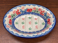 Load image into Gallery viewer, Soap Dish, Oval 5.5” - Whimsical Garden
