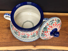 Load image into Gallery viewer, Cookie Jar, 2.25 Qt. - Crimson Bells
