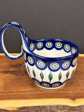 Load image into Gallery viewer, Bowl, Loop Handle Soup - Peacock
