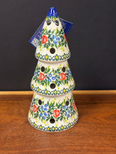 Load image into Gallery viewer, Tree, Luminary Kalich Cone 7.5” - Roses are Red
